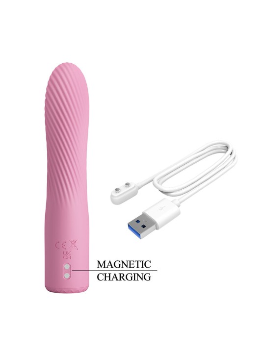 PRETTY LOVE KISELL VIBRADOR PUNTO G ROSA