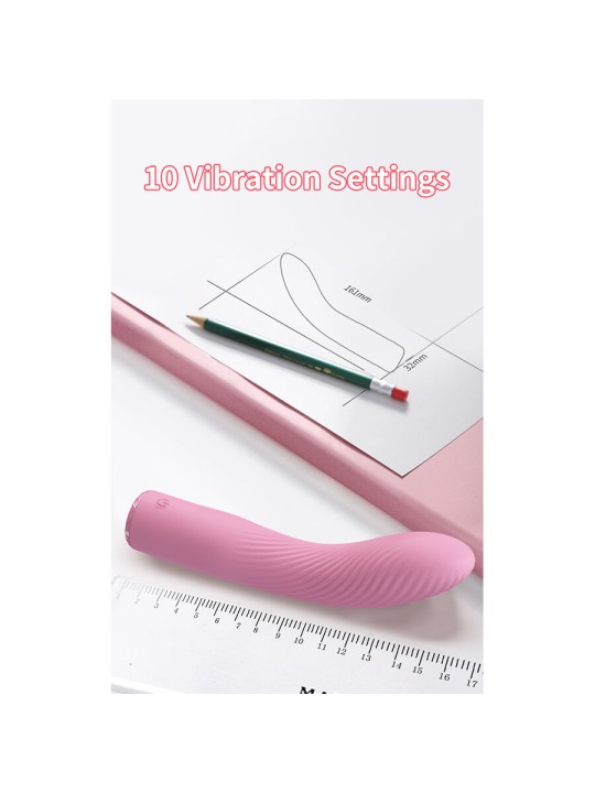 PRETTY LOVE KISELL VIBRADOR PUNTO G ROSA