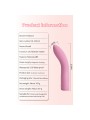 PRETTY LOVE KISELL VIBRADOR PUNTO G ROSA