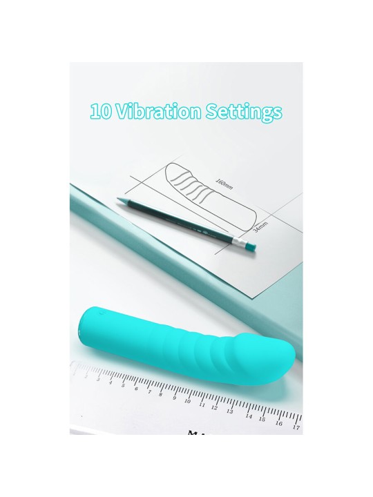 PRETTY LOVE RYLAN VIBRADOR PUNTO G AZUL