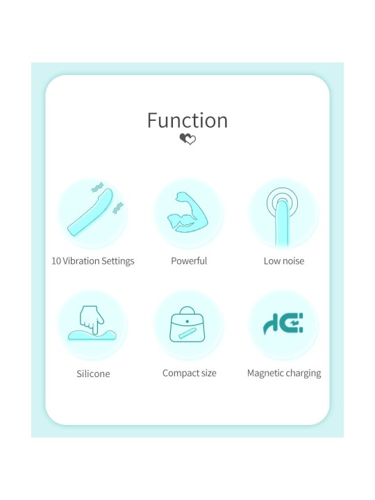 PRETTY LOVE RYLAN VIBRADOR PUNTO G AZUL