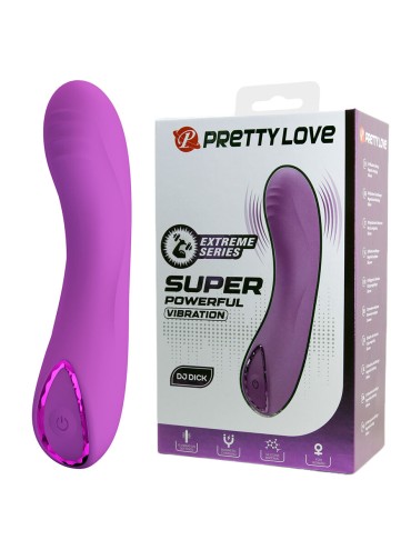 PRETTY LOVE DJ DICK VIBRADOR PUNTO G MORADO