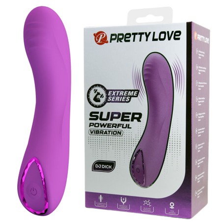 PRETTY LOVE DJ DICK VIBRADOR PUNTO G MORADO