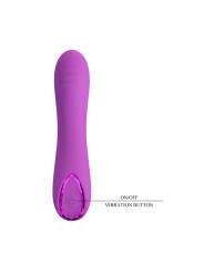PRETTY LOVE DJ DICK VIBRADOR PUNTO G MORADO