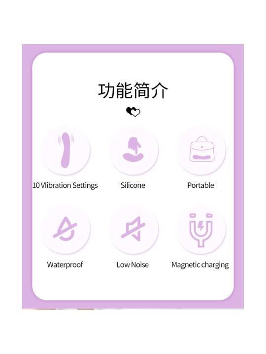 PRETTY LOVE DJ DICK VIBRADOR PUNTO G MORADO