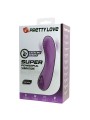 PRETTY LOVE DJ DICK VIBRADOR PUNTO G MORADO