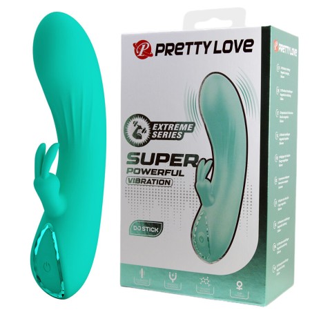 PRETTY LOVE DJ STICK VIBRADOR PUNTO G TURQUESA