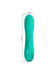 PRETTY LOVE DJ STICK VIBRADOR PUNTO G TURQUESA