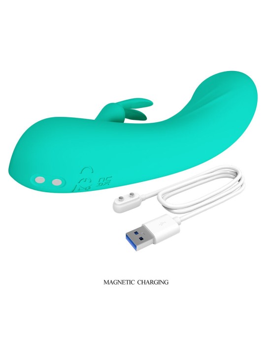 PRETTY LOVE DJ STICK VIBRADOR PUNTO G TURQUESA