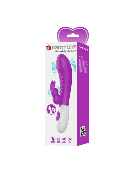 PRETTY LOVE NAUGHTY BUNNY VIBRADOR MORADO