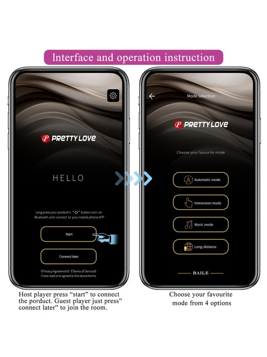 PRETTY LOVE DORA VIBRADOR INVISIBLE CON APP GRATUITA