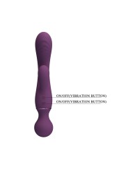 PRETTY LOVE ALL ROUNDER VIBRADOR PUNTO G MORADO