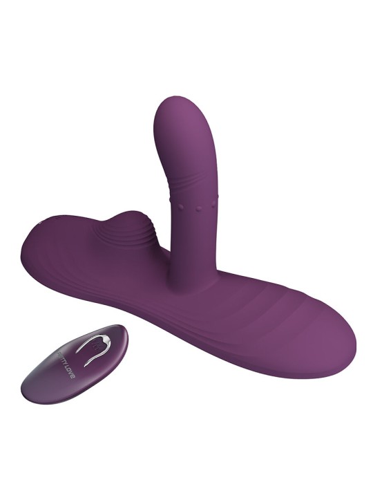 PRETTY LOVE LUKA SIT DOWN VIBRADOR CON EFECTO CALOR Y CONTROL REMOTO