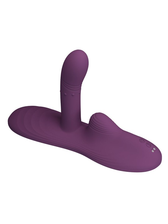 PRETTY LOVE LUKA SIT DOWN VIBRADOR CON EFECTO CALOR Y CONTROL REMOTO