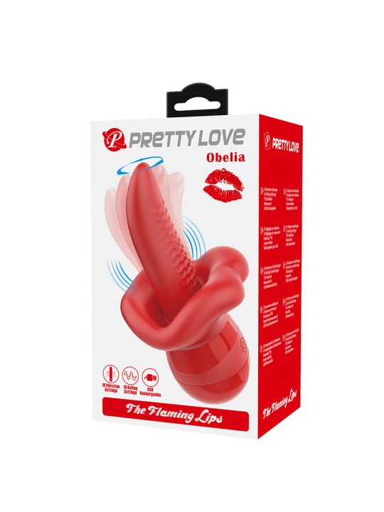PRETTY LOVE OBELIA LENGUA MASTURBADORA CON MOVIMIENTO ORBITAL