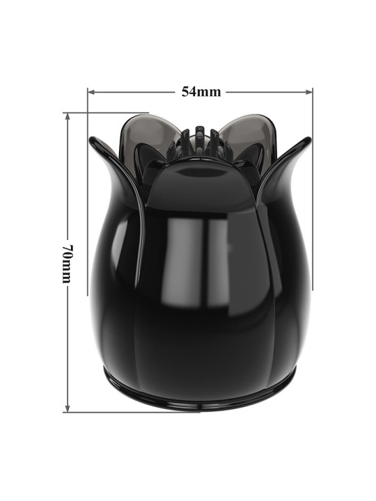 PRETTY LOVE SECRET GARDEN CABEZAL MASAJEADOR NEGRO