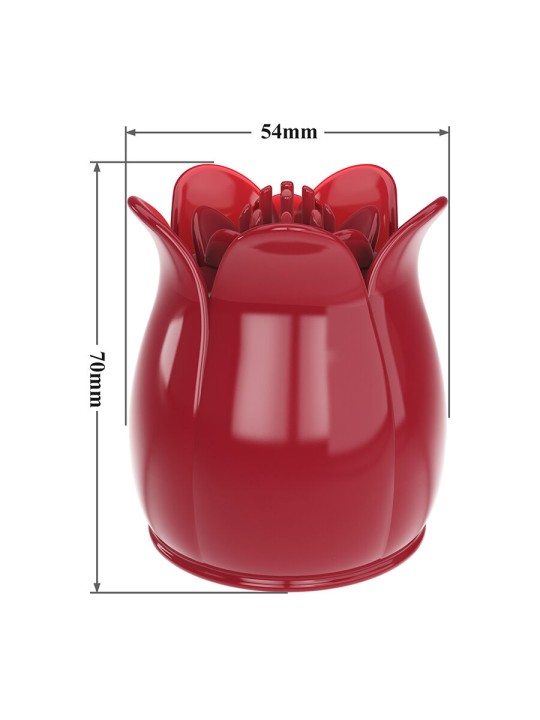 PRETTY LOVE SECRET GARDEN CABEZAL MASAJEADOR ROSA