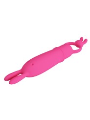 PRETTY LOVE DELIA VIBRADOR RABBIT CON ANILLO DE SUJECION