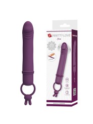 PRETTY LOVE CORA VIBRADOR FORMA PENE CON ANILLO DE SUJECION