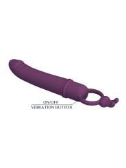 PRETTY LOVE CORA VIBRADOR FORMA PENE CON ANILLO DE SUJECION