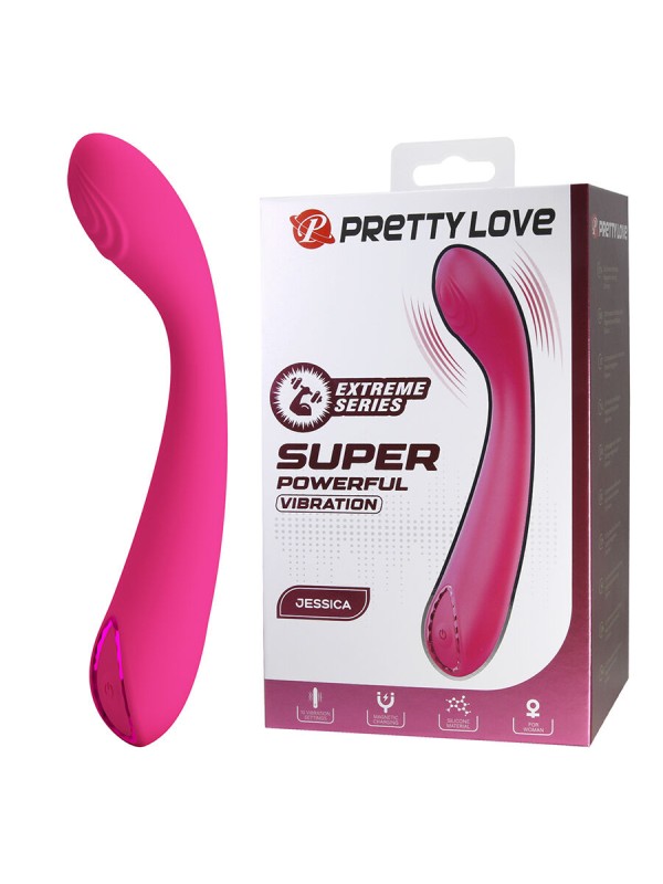PRETTY LOVE JESSICA VIBRADOR DE ALTA POTENCIA ROSA