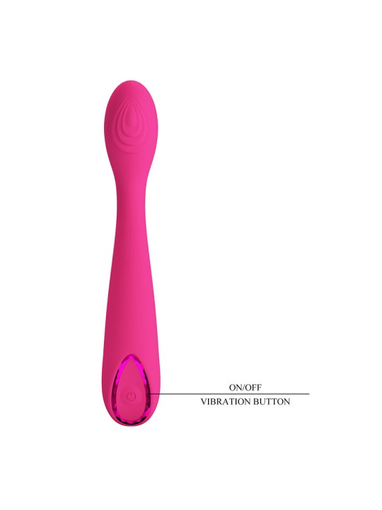 PRETTY LOVE JESSICA VIBRADOR DE ALTA POTENCIA ROSA