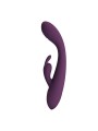 PRETTY LOVE EMMA VIBRADOR CON ESTIMULADOR RABBIT MORADO