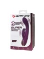 PRETTY LOVE EMMA VIBRADOR CON ESTIMULADOR RABBIT MORADO