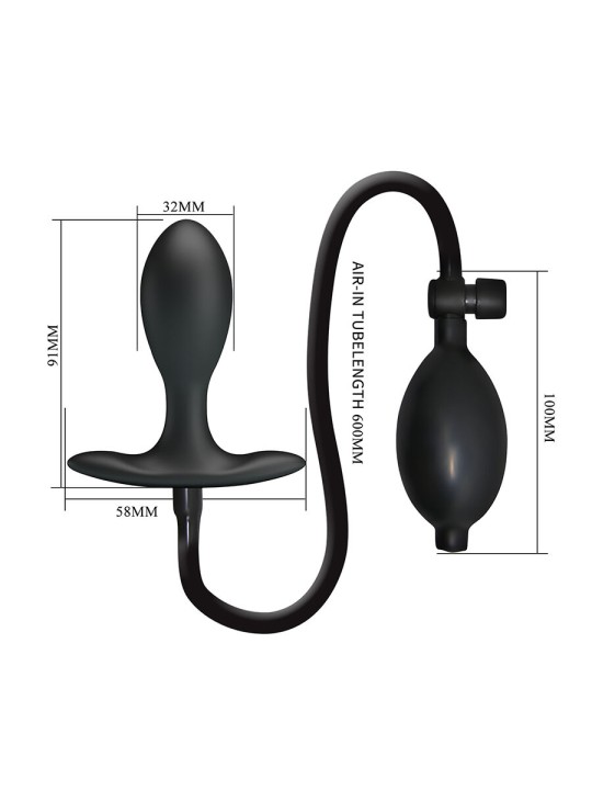 MR PLAY PLUG ANAL INFLABLE AJUSTABLE