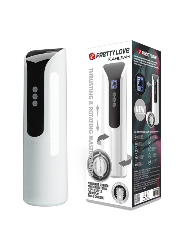 PRETTY LOVE KAHLEAH MASTURBADOR CON EMPUJE Y ROTACION
