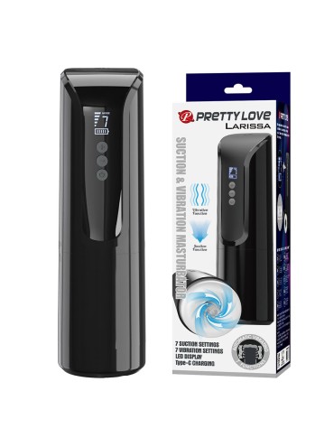 PRETTY LOVE LARISSA MASTURBADOR SUCCIONADOR CON VIBRACION