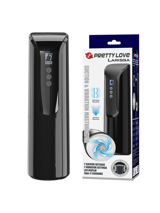 PRETTY LOVE LARISSA MASTURBADOR SUCCIONADOR CON VIBRACION