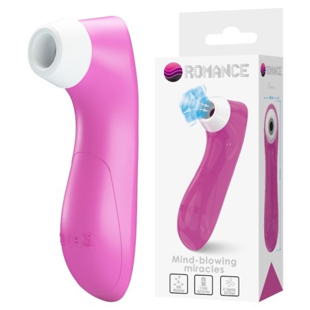 ROMANCE SUCCIONADOR DE CLITORIS CON TECNOLOGIA DE PULSACION ROSA