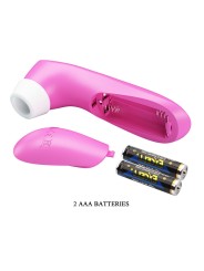 ROMANCE SUCCIONADOR DE CLITORIS CON TECNOLOGIA DE PULSACION ROSA