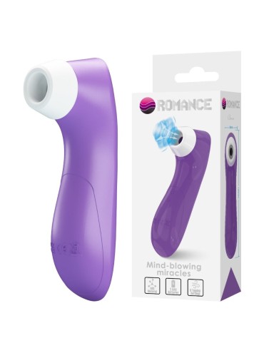 ROMANCE SUCCIONADOR DE CLITORIS CON TECNOLOGIA DE PULSACION MORADO