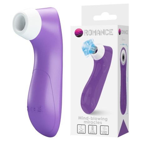 ROMANCE SUCCIONADOR DE CLITORIS CON TECNOLOGIA DE PULSACION MORADO