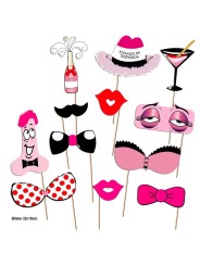 DIABLO PICANTE PHOTOCALL FIESTAS MODELO 1 12 UNIDADES