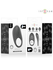 INTENSE MERLOTTE ANILLO VIBRADOR CON ESTIMULACION DE CLITORIS NEGRO