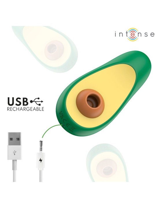 INTENSE WAKI ESTIMULADOR SUCCIONADOR DE CLITORIS AGUACATE