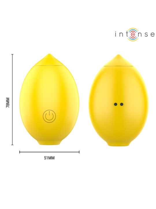 INTENSE MONI ESTIMULADOR SUCCIONADOR DE CLITORIS LIMON