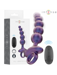 INTENSE TITO PLUG ANAL VIBRADOR MODELO 3 CONTROL REMOTO