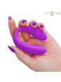 INTENSE NORA ESTIMULADOR DE PINZA CON VIBRACION MORADO