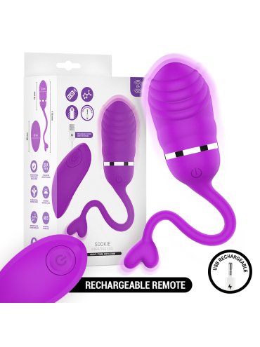 INTENSE SOOKIE HUEVO VIBRADOR CON CONTROL REMOTO MORADO