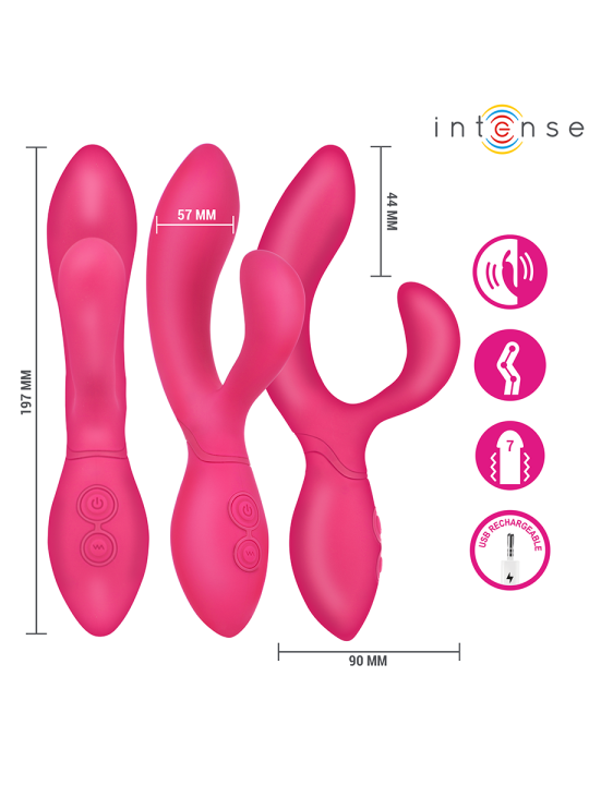 INTENSE CHARLY ESTIMULADOR VIBRADOR ARTICULABLE