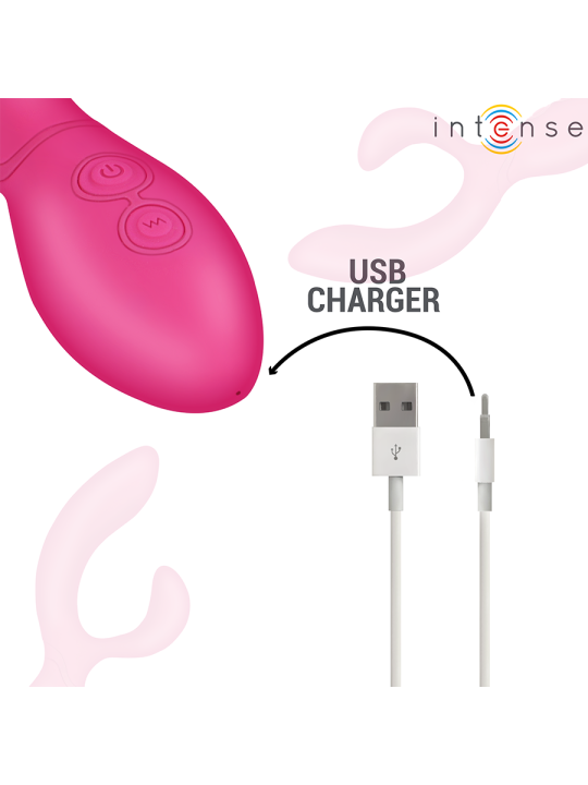 INTENSE CHARLY ESTIMULADOR VIBRADOR ARTICULABLE
