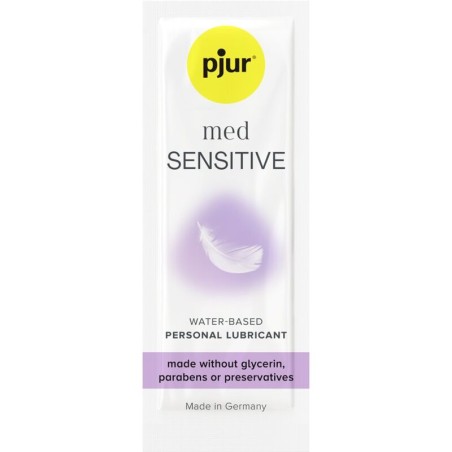 PJUR MED SENSITIVE GLIDE WATER BASED LUBRICANT 2 ML