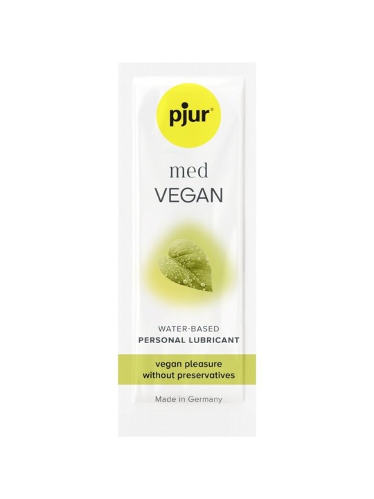 PJUR MED VEGAN GLIDE WATER BASED LUBRICANT 2 ML