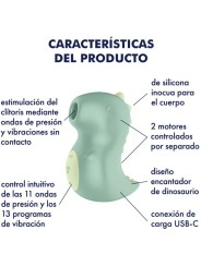 SATISFYER DIN OOOH VIBRATOR AIR PULSE STIMULATOR