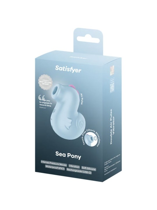 SATISFYER SEA PONY VIBRATOR AIR PULSE STIMULATOR