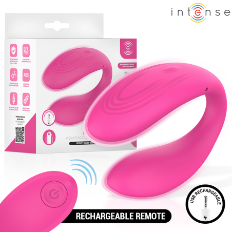 INTENSE NORA VIBRATING CLAMP STIMULATOR PINK